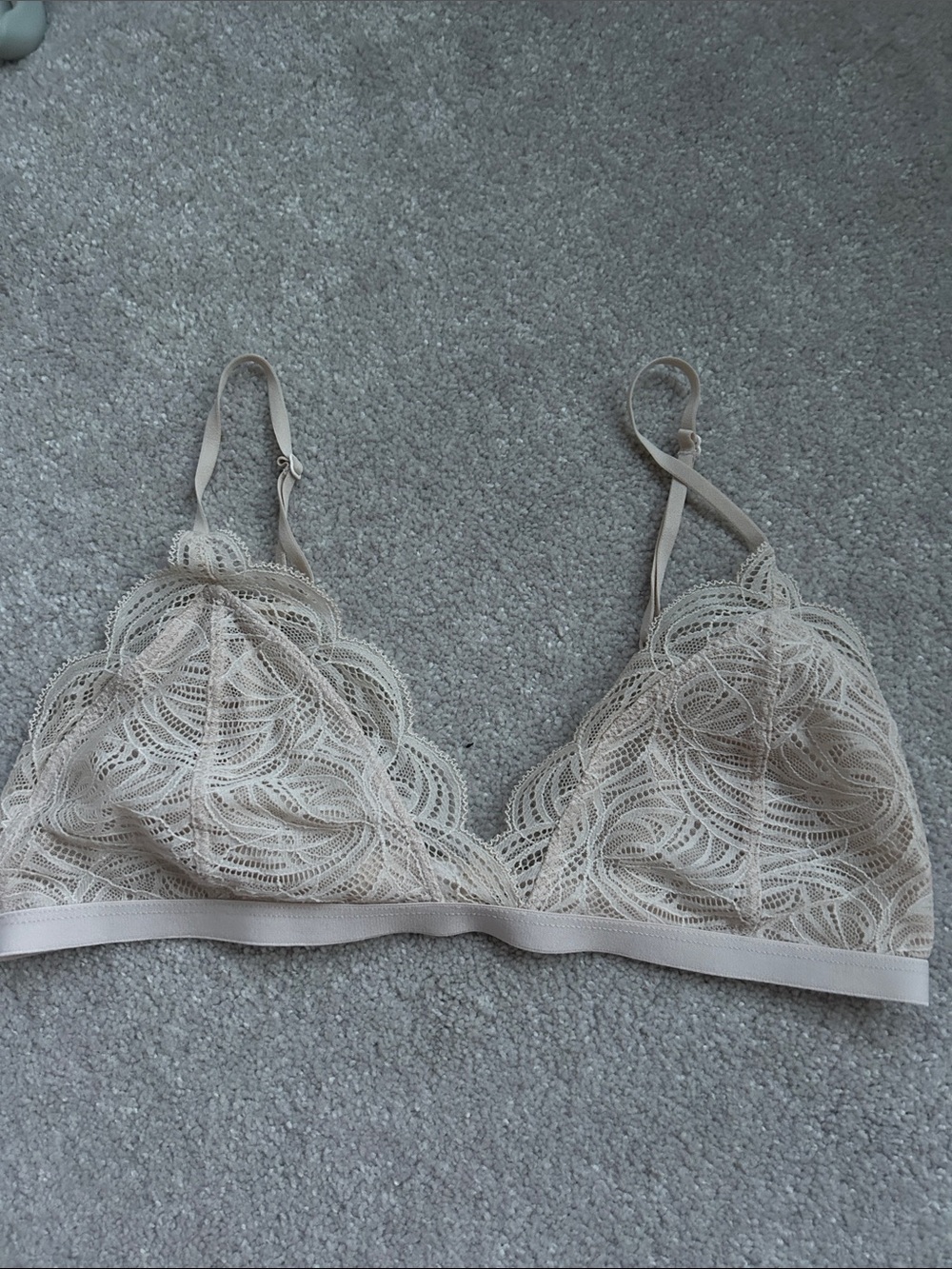 Talula Cream Lace Bralette